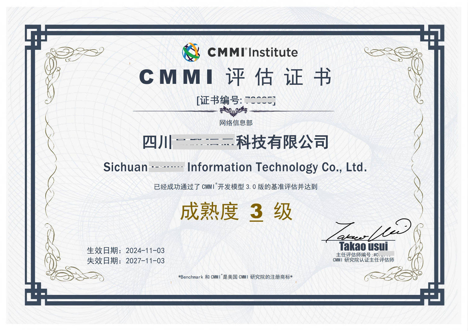 CMMI 软件开发能力成熟度评估咨询服务